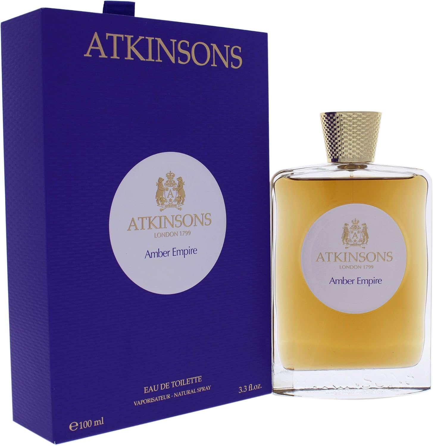 Amber Empire by Atkinsons for Women - 3.3 Oz EDT Spray