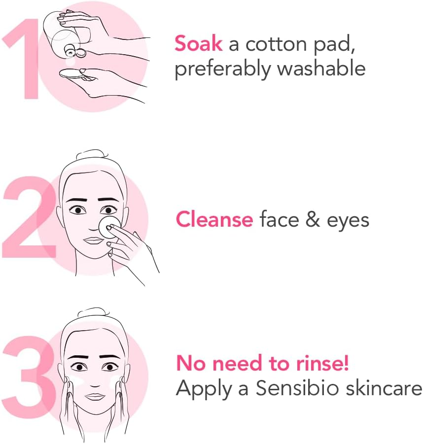 BIODERMA Sensibio H2O Micellar Water - Soothing Make up Remover Face Cleanser for Sensitive Skin, 500Ml