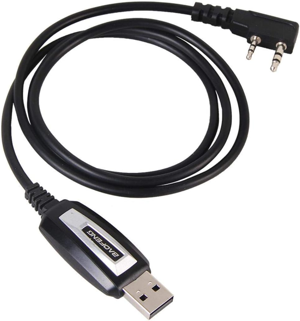 Program CD Cable Earpiece Charger Handheld Mic for Baofeng UV-5R / BF-888S Radios (Program CD +Cable)