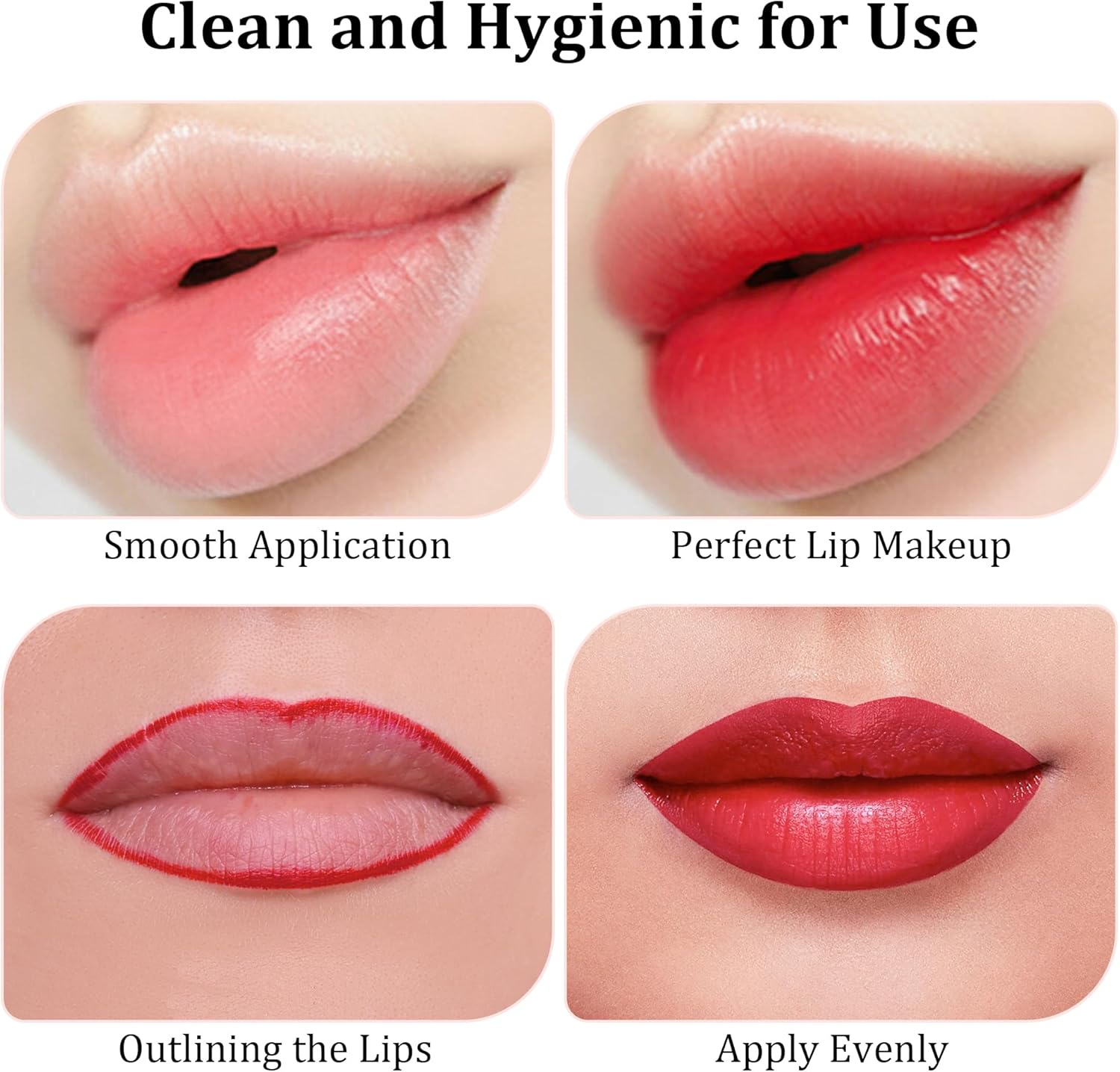 COCIDE 1400Pcs Micro Swabs Disposable Mascara Wands Makeup Applicators Eyelash Brushes Microswabs Lip Brush for Extensions Eyeliner Microbrush Spoolies Mini Tips Tools Eyebrow Stuff Lipgloss Sticks image number 6