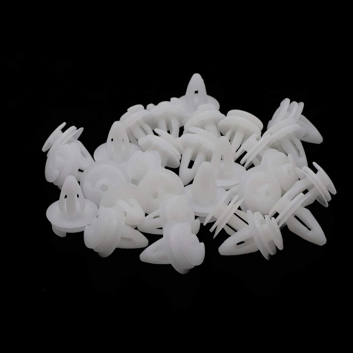 Lantee 20 Pcs 9Mm White Door Trim Panel Retainer Clips for BMW #51411973500 Series 3, 5 & 7 1987 - On