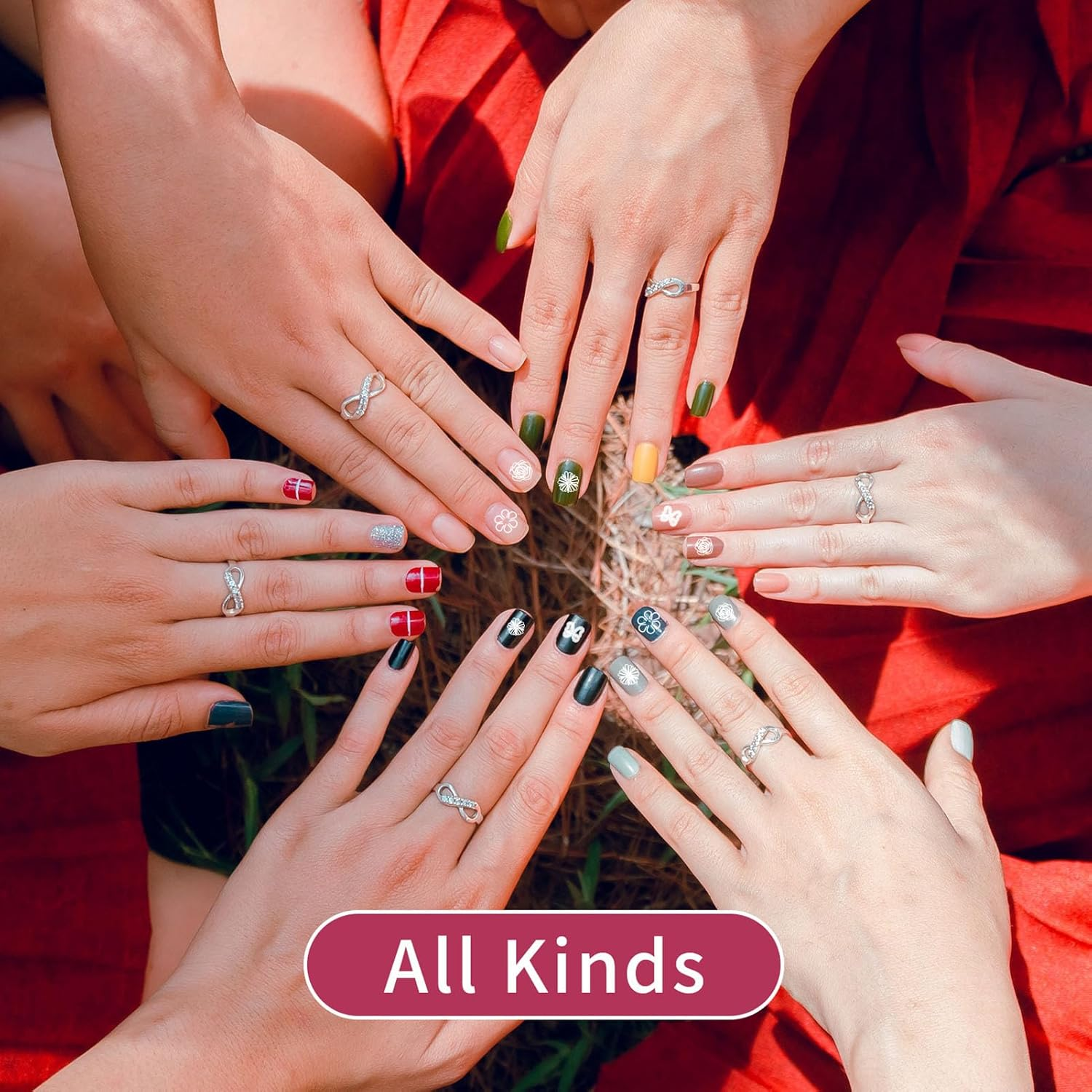 15 Pcs Nail Art Stamp Pen Set Various Patterns Multi Functional Nail Art Stamper Pen image number 5