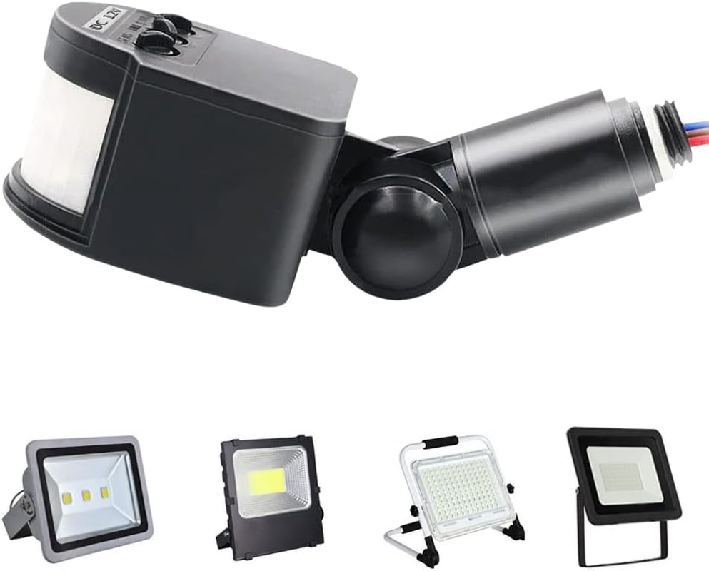 DC-12V Security Outdoor Infrared PIR Motion Sensor Detector ​Wall Light Switch image number 3