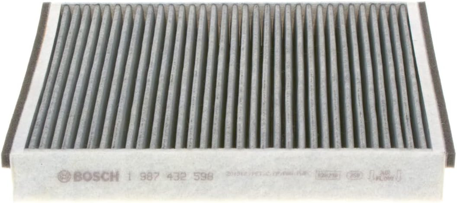BOSCH R2598 Carbon Activated Cabin Filter Fits Ford Focus LW, LWII, Focus '15 DY, BM, Focus, Kuga '13 DM2 & Others