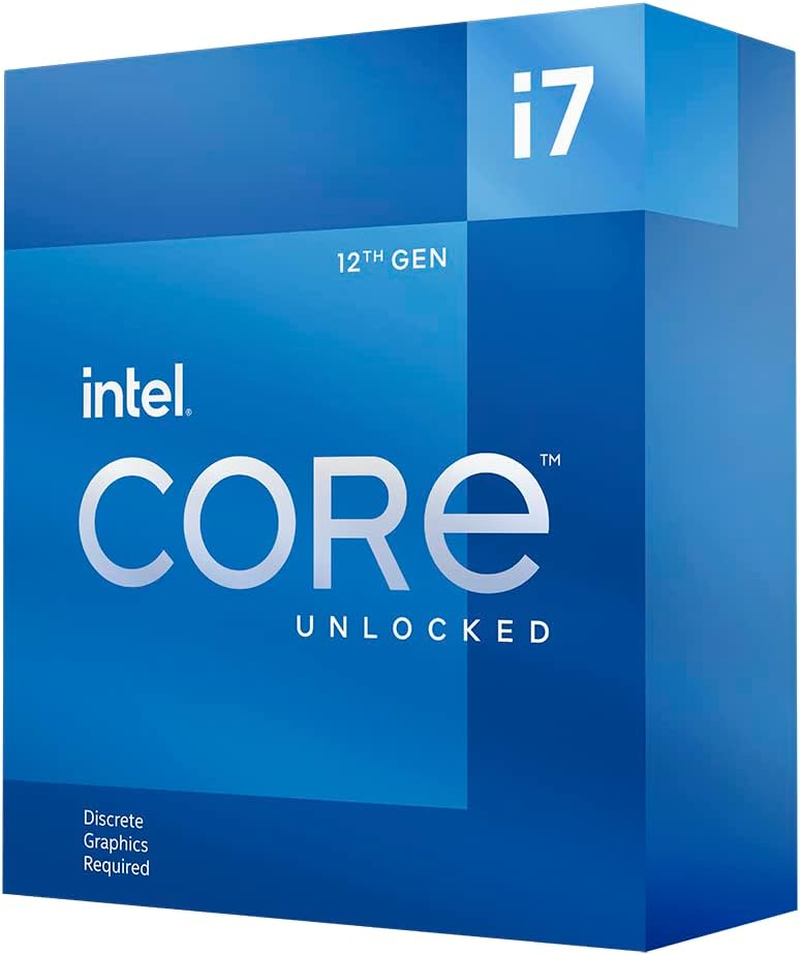 Intel I7-12700Kf CPU 3.6Ghz (5.0Ghz Turbo) 12Th Gen LGA 1700 Alder Lake Processor, 12-Cores 20-Threads, 25MB Cache, 125W, Multicolor