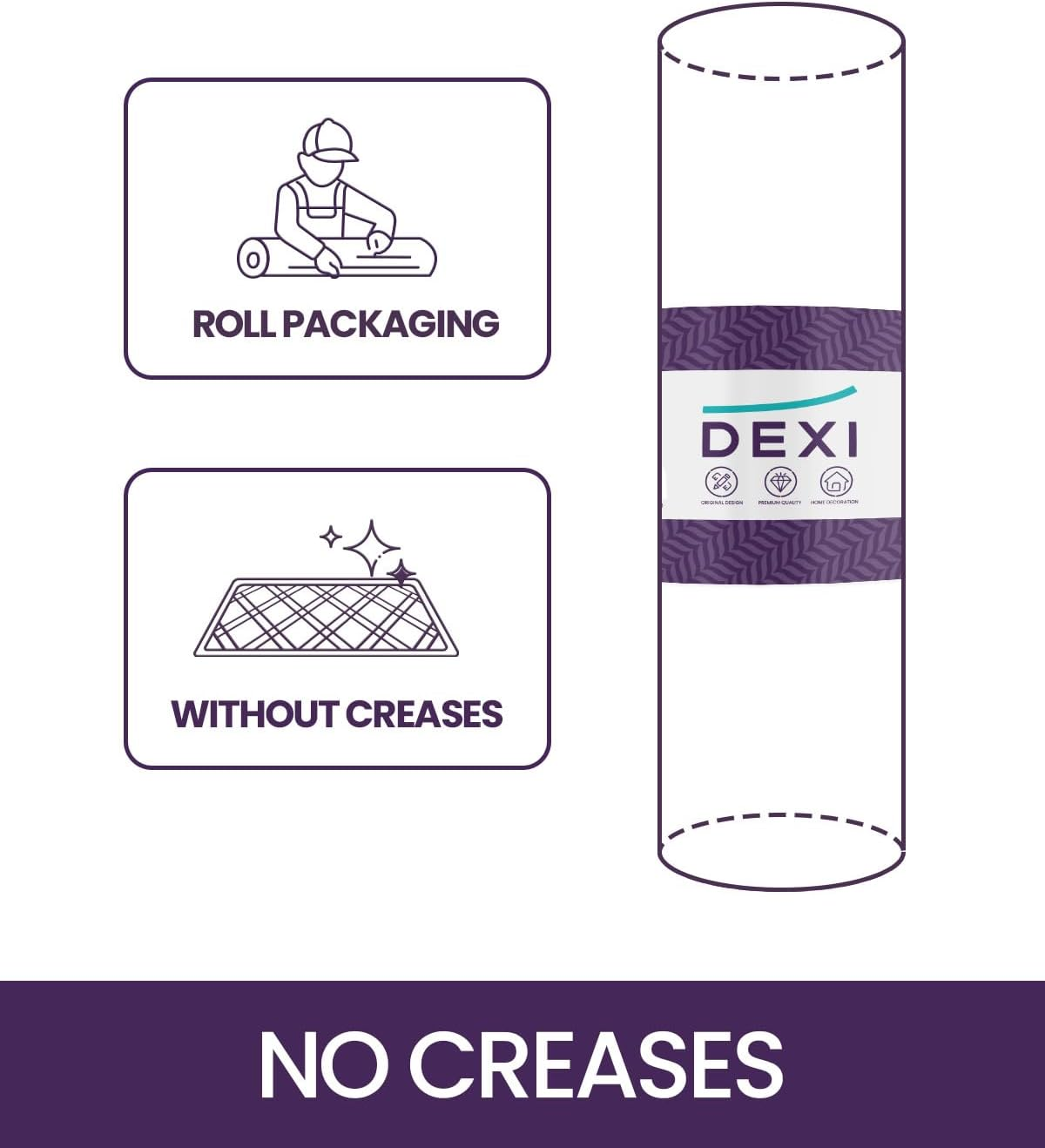 DEXI Front Door Mat Indoor Rugs for Entryway, Trap Dirt Non Slip Low Profile Absorbent Washable Doormat Entry Rug for inside Home Entrance, 80 X 120 Cm, Beige image number 3