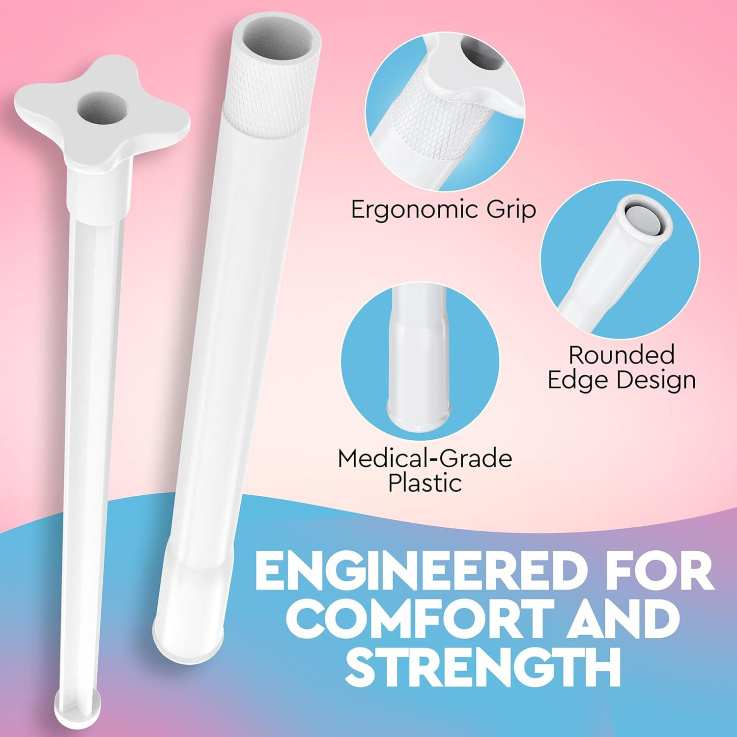 Pelvana Suppository Applicators, 15 Pack, 9Mm Wide, Fits Size 0 and 00 Capsules image number 2