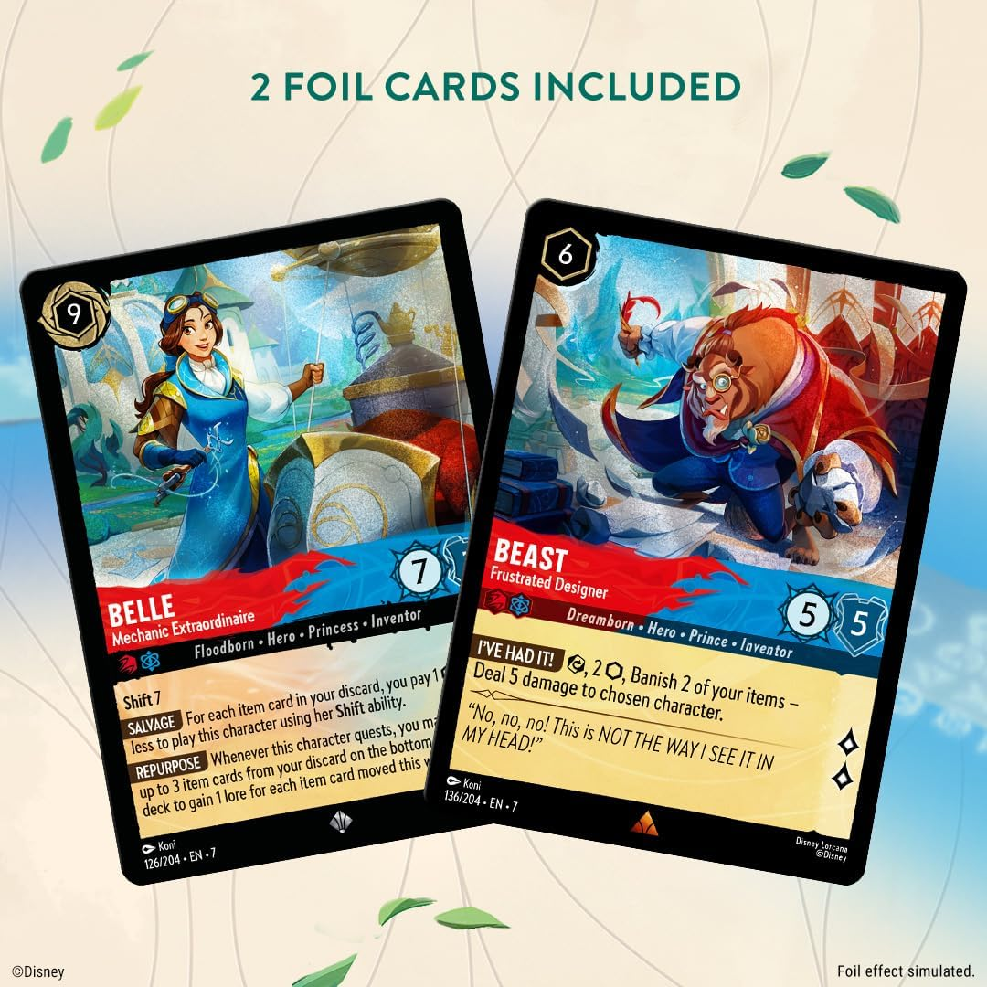 Disney Lorcana S7 Archazia'S Island Single-Player Deck: Ruby & Sapphire (Solid) image number 2