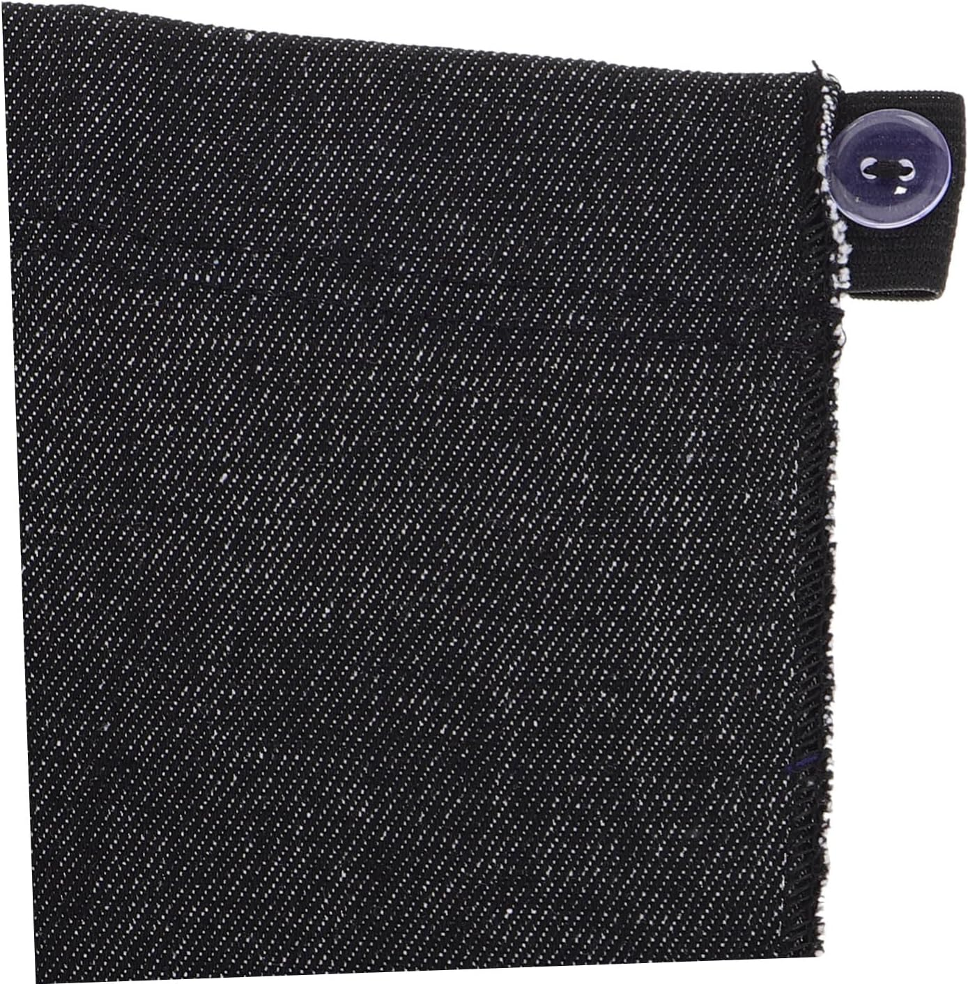 Maternity Waist Extender Elastic Pregnancy Extender Adjustable Waistband Elastic Pregnancy Trousers for Jeans and Pants Black image number 6