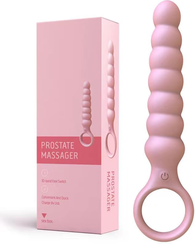 Pink Plug Stimulator Massager Toy Insert Stick, Silicone Insert Toy Plug Couple Entertainment Toys image number 3