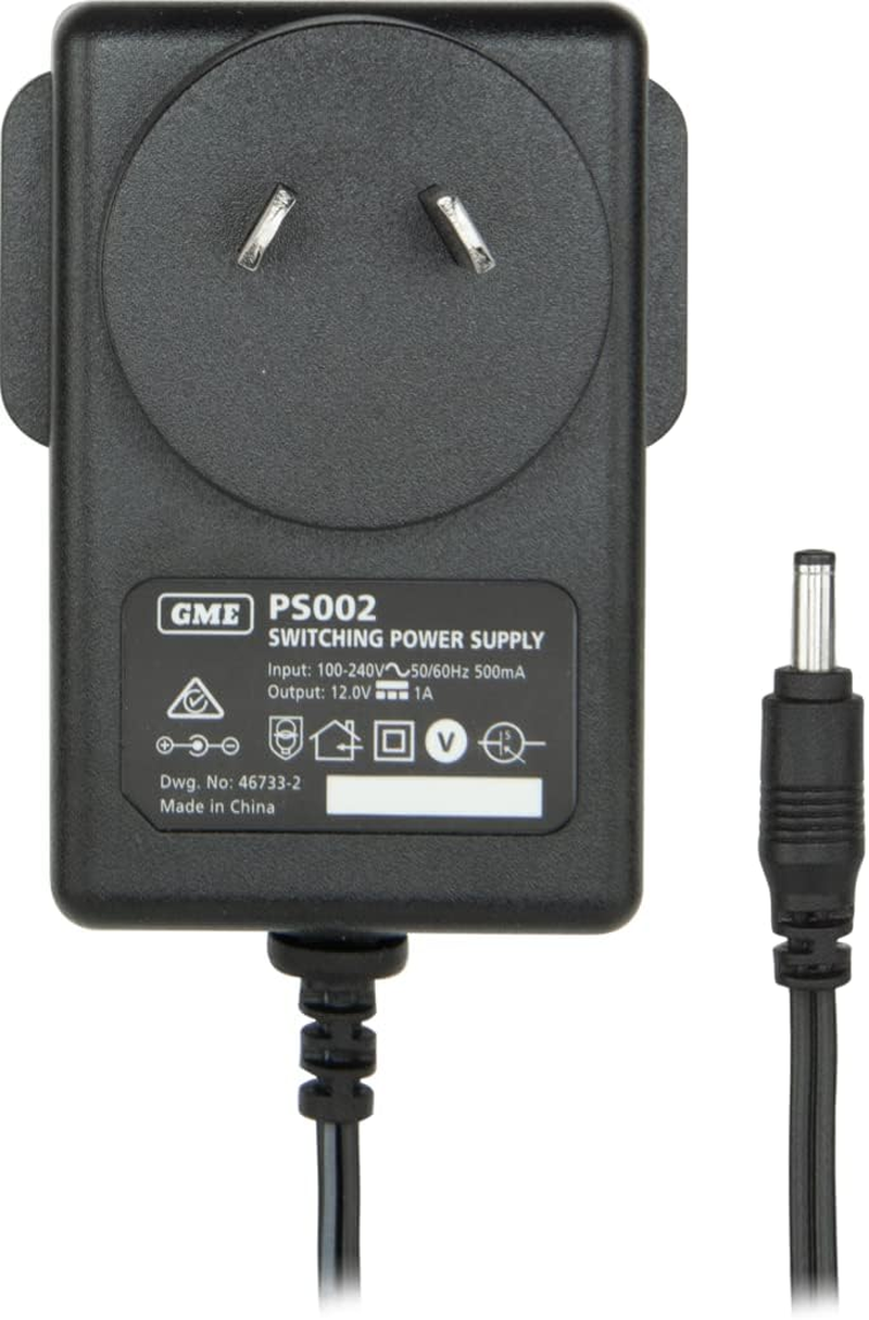 GME PS002 1 AMP POWER SUPPLY to SUIT the BCD014/BCD015 for TX6150/TX685