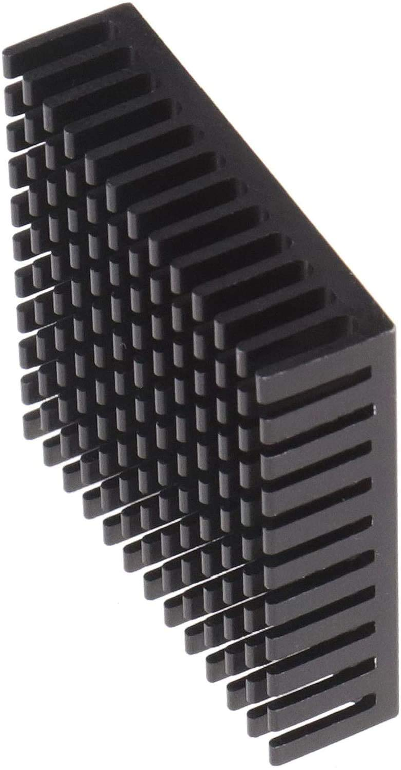 3Pcs Aluminum Chipset Heat Radiator Cooling 40Mm X 40Mm X 11Mm, Suitable for Nema 17 Stepper Motor Heatsink image number 6