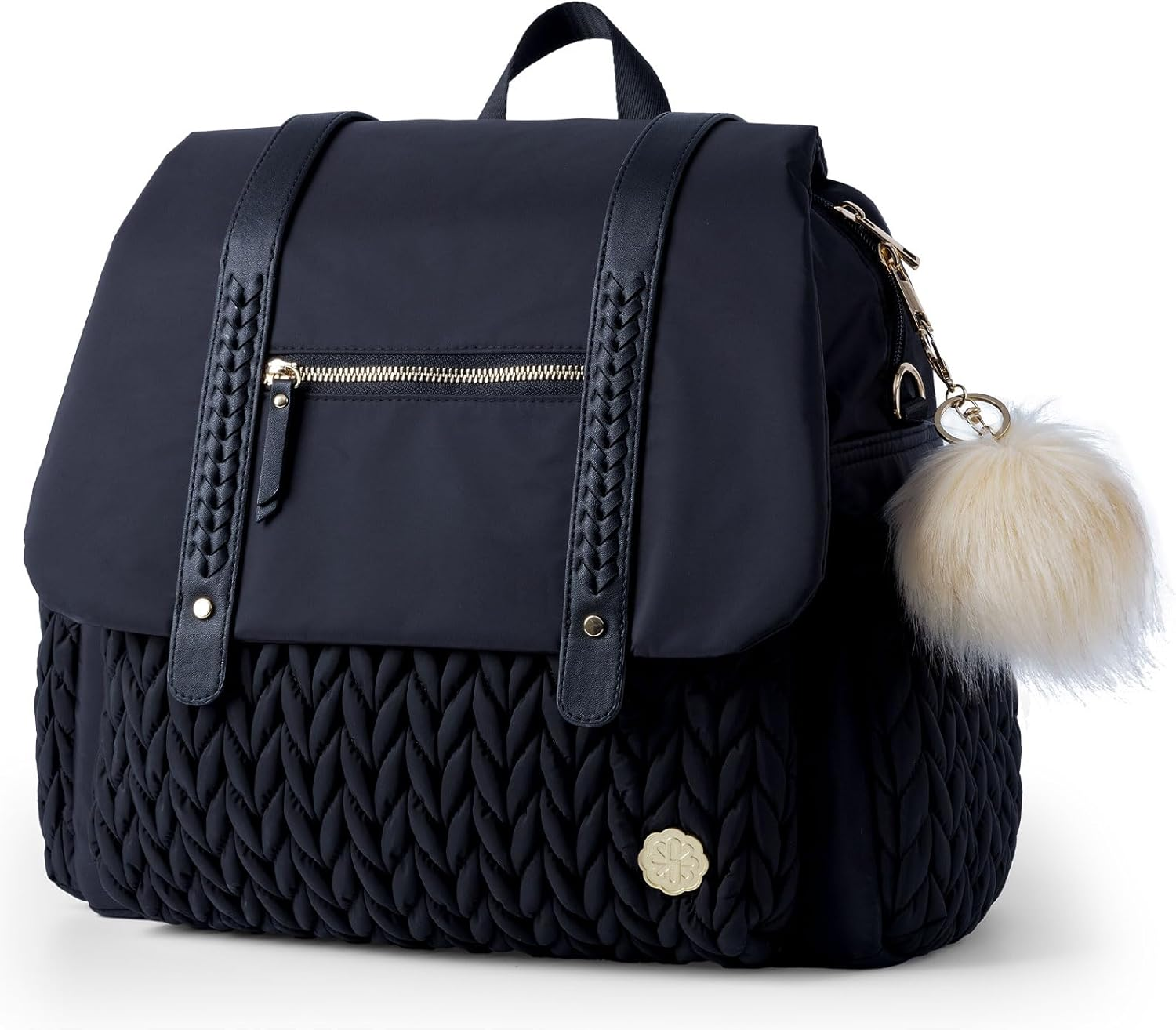 Diaper Bag Backpack Large Capacity Convertible Travel Back Pack Waterproof Baby Bag for Mom and Girl