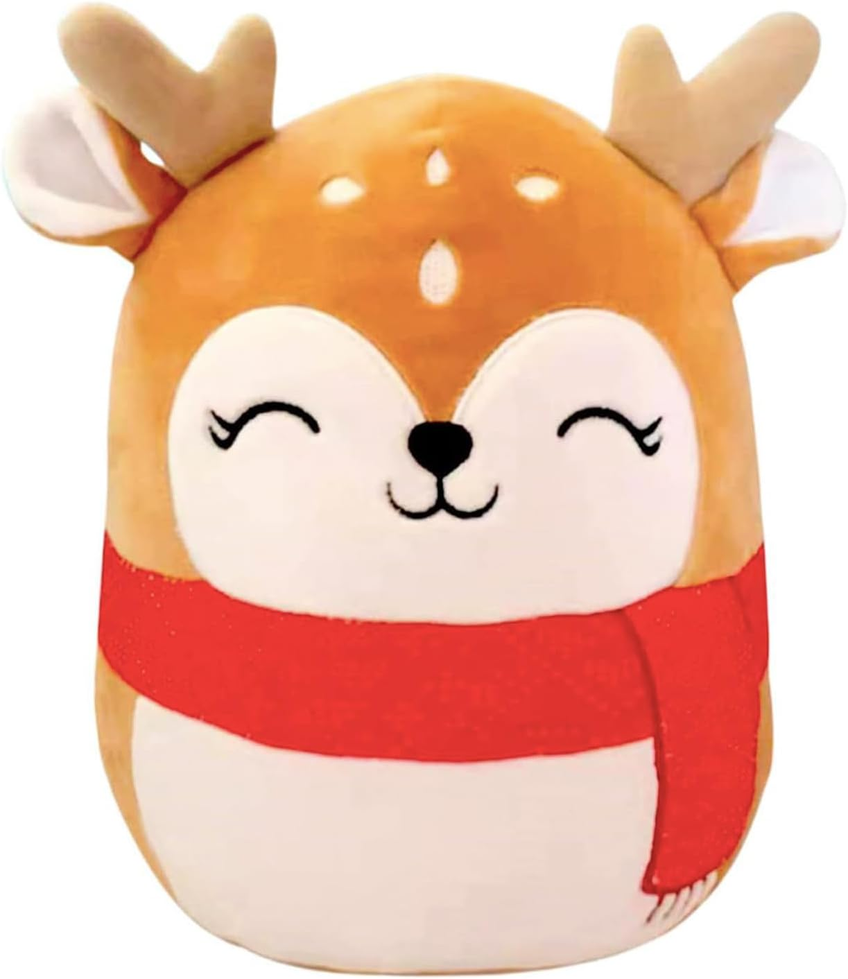 POPOYU Moose Cuddly Toy, Kawaii Plush Stuffed Toy, 8 Inch Christmas Plush Toy, Santa Claus Stuffed Toy for Children image number 5