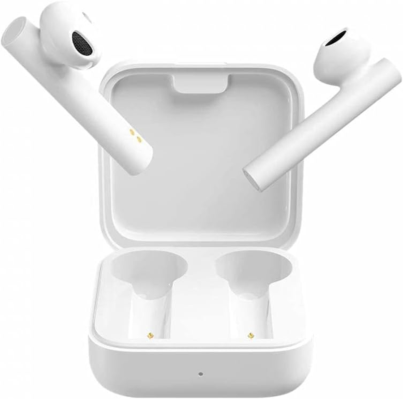 Xiaomi True Wireless Earphones 2 Basic the New Headphones Have a Longer Battery Life. with Excellent Sound Quality, Easy to Adjust. White (International Edition), Mi True Wireless Earphones 2 Basic