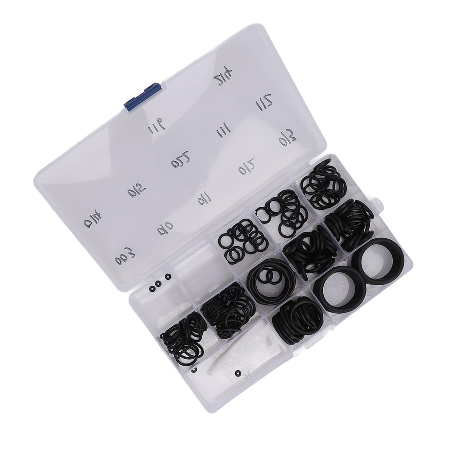 170 Pcs Diving O-Rings, Leak-Proof Diving O-Rings Package for Diving Hoses, Dive O-Ring Kit image number 4
