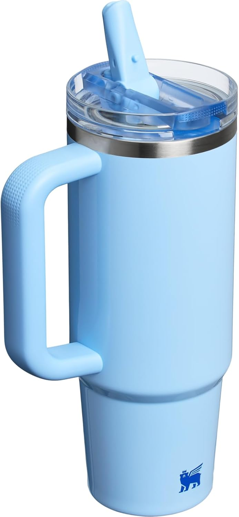 Stanley Quencher Protour Flip Straw Tumbler with Leakproof Lid 30 Oz | Built-In Straw and Handle | Cup Holder Compatible for Travel | Insulated Stainless Steel Cup | Bpa-Free | Cornflower Gloss image number 1