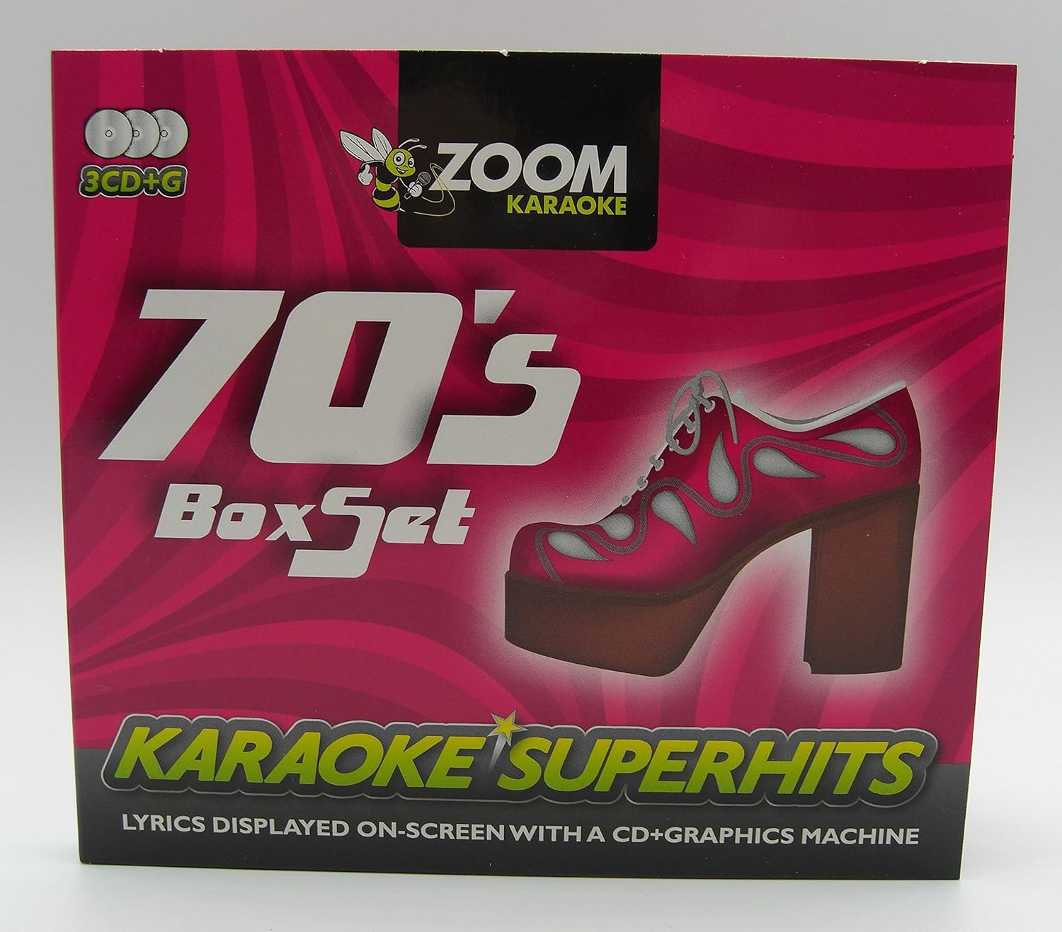 Zoom Karaoke CD+G - 70S Superhits - Triple CD+G Karaoke Pack image number 4