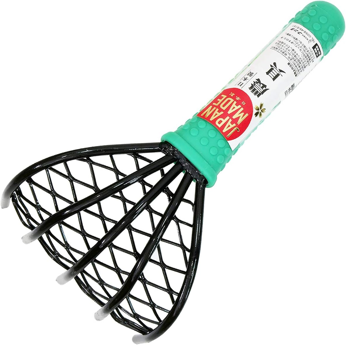 KONYO 33851 Ninja Rake PC Grip with Net Body: Depth 4.3 Inches (11 Cm), Main Unit: Height 7.9 Inches (20 Cm), Main Unit: Width 4.3 Inches (11 Cm) image number 1