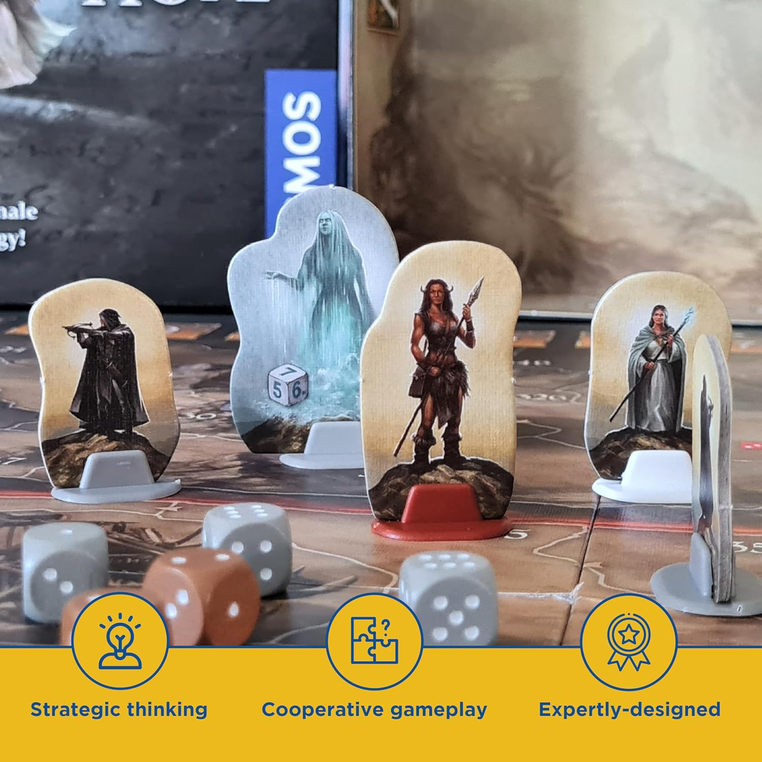 Thames & Kosmos Legends of Andor Part III the Last Hope Stratergy Game image number 5