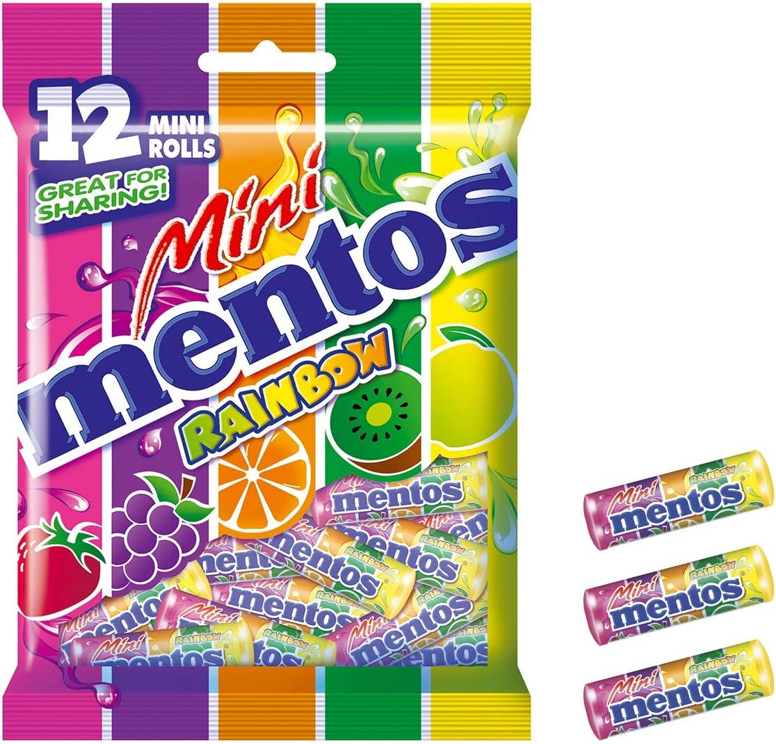 MENTOS Mini Rainbow Bag, 120G image number 2