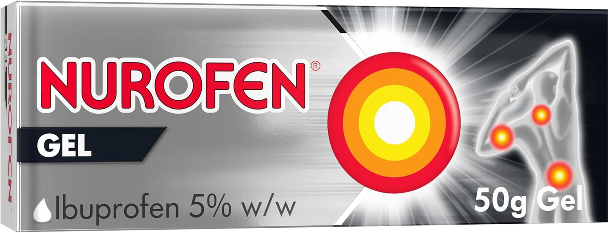 Nurofen Gel Topical Pain Relief, 50 Grams image number 1