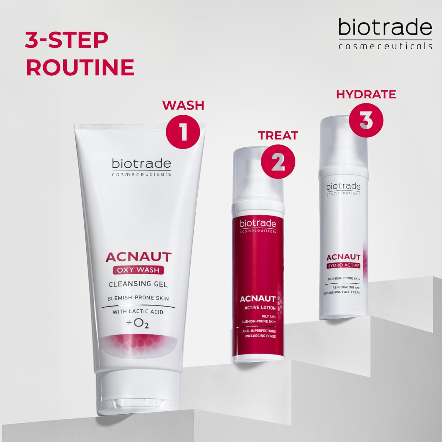 Acne Out Active Lotion 60Ml - for Oily and Acne-Prone Skin & Regulates Oiliness by Biotrade image number 2