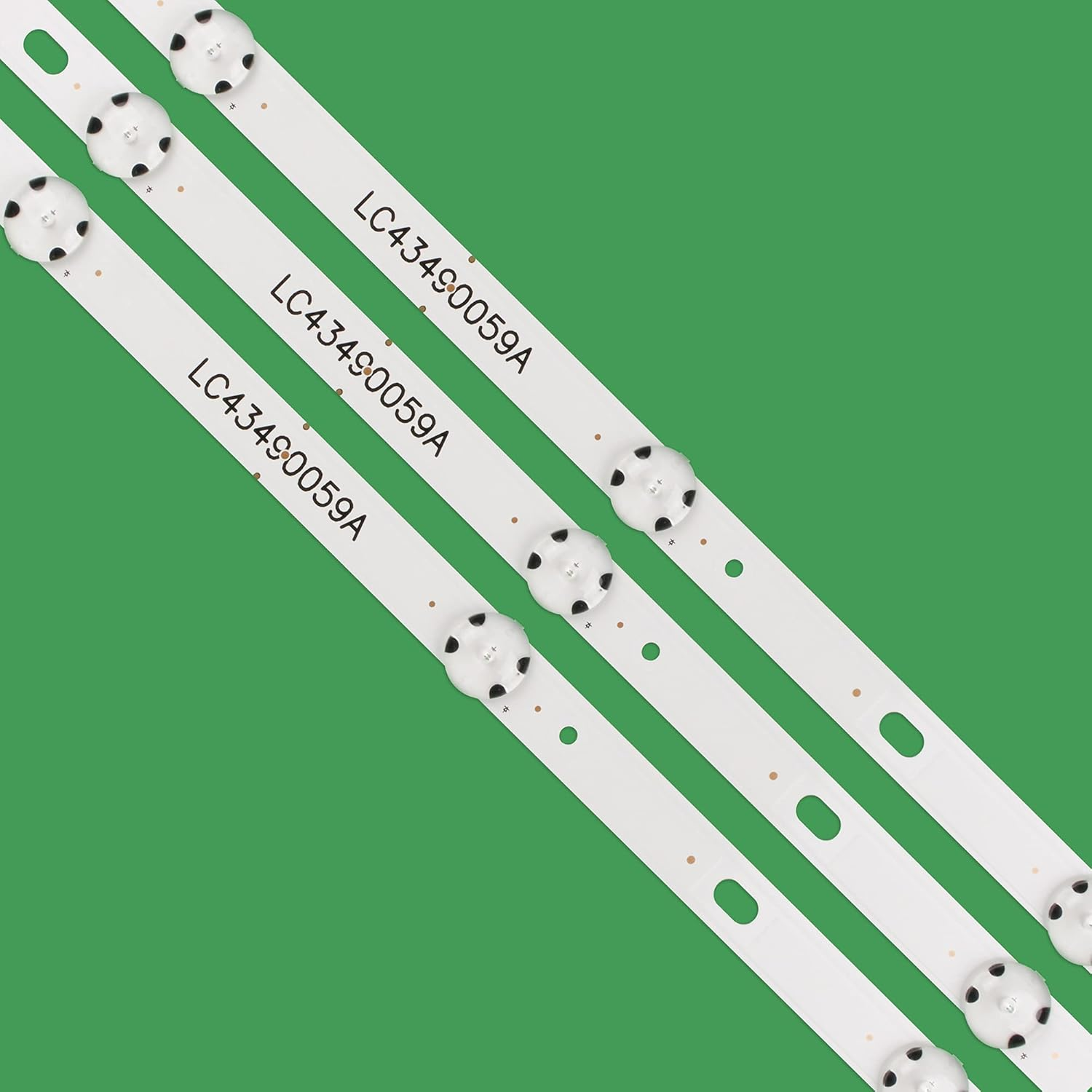 CHROX Kit 3 PCS 7Leds 830Mm LED Backlight Strip Fit for LG TV 43LJ624V 43LJ61_FHD_S 43LJ61_FHD_L Innotek 17Y 43Inch_A-Type 43LJ594-ZA image number 3