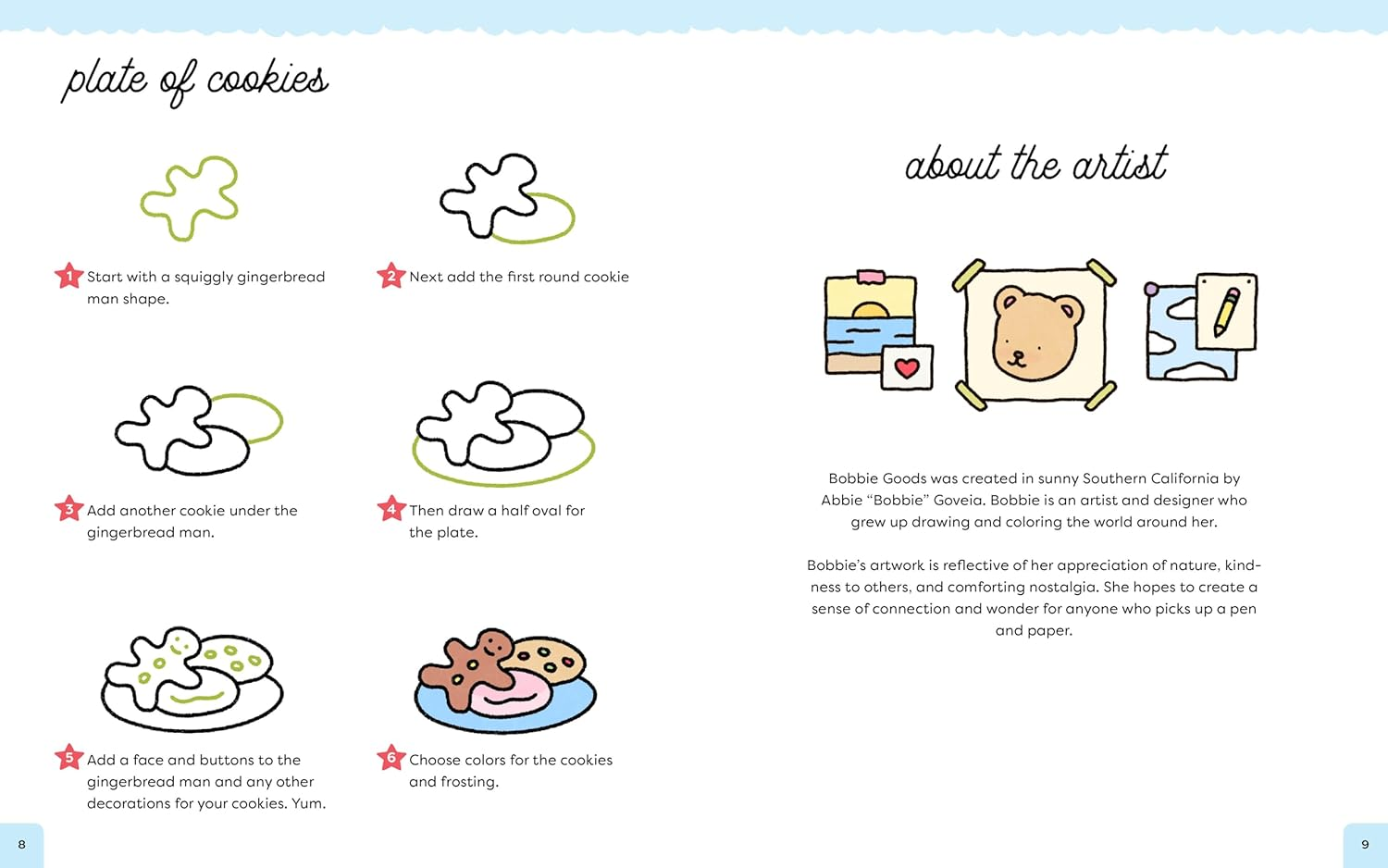 Bobbie Goods Cozy Coloring & Drawing: with a Bonus Coloring Pad image number 5