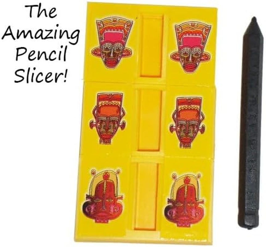 Milesmagic Magician'S Zig Zag Pencil | Close up Classic Cut & Restore Gimmick | Real Magic Trick for Kids Show, Street, or Stage Performance image number 5