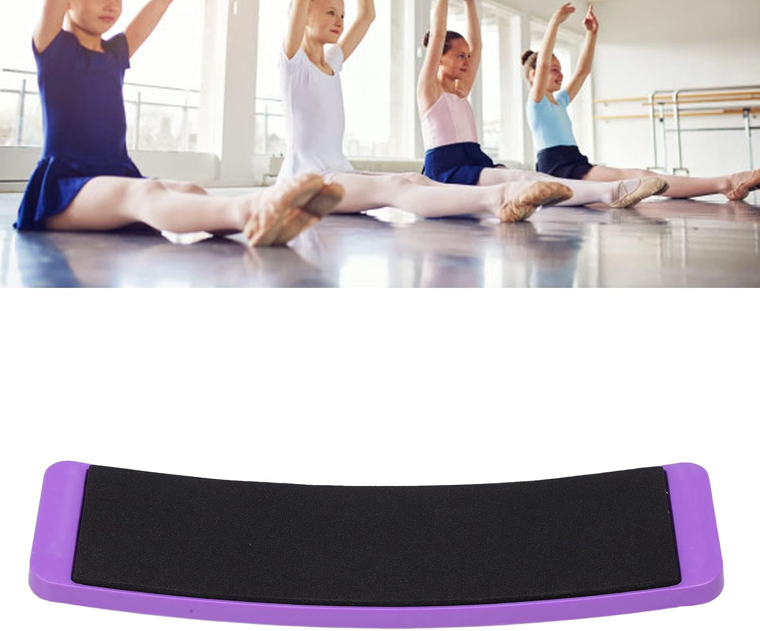 Ballet Turning Boards for Dancers, Ballet Spin Boards Improve Your Turns, Balance and Stability Balance Dance Floor Spin Disc for Ice Skaters Cheerleaders, Home Dance Equipment - Blue image number 5