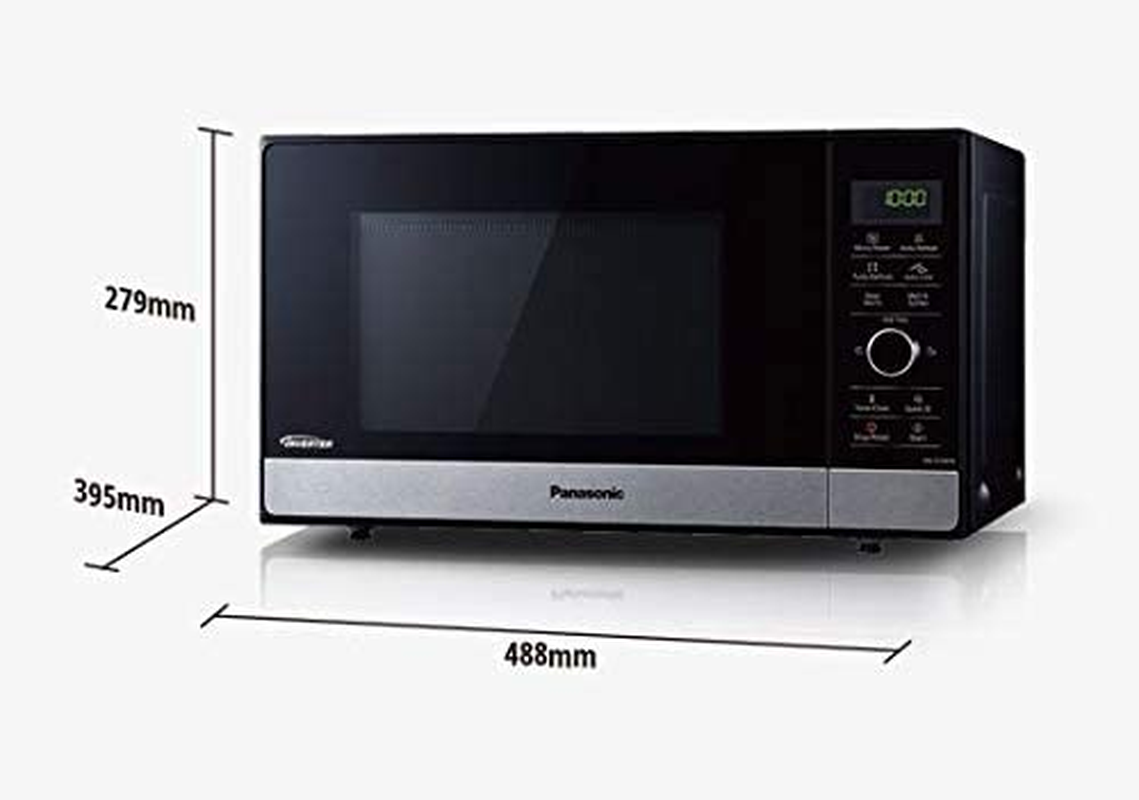 Panasonic 23L 1000W Inverter Microwave Oven, Stainless Steel (NN-SD38HSQPQ)