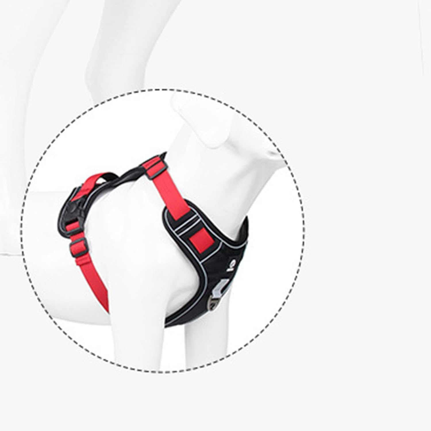 Esenlong No Pull Dog Harness with Leash and Handle Reflective Puppy Vest for Easy Control image number 2