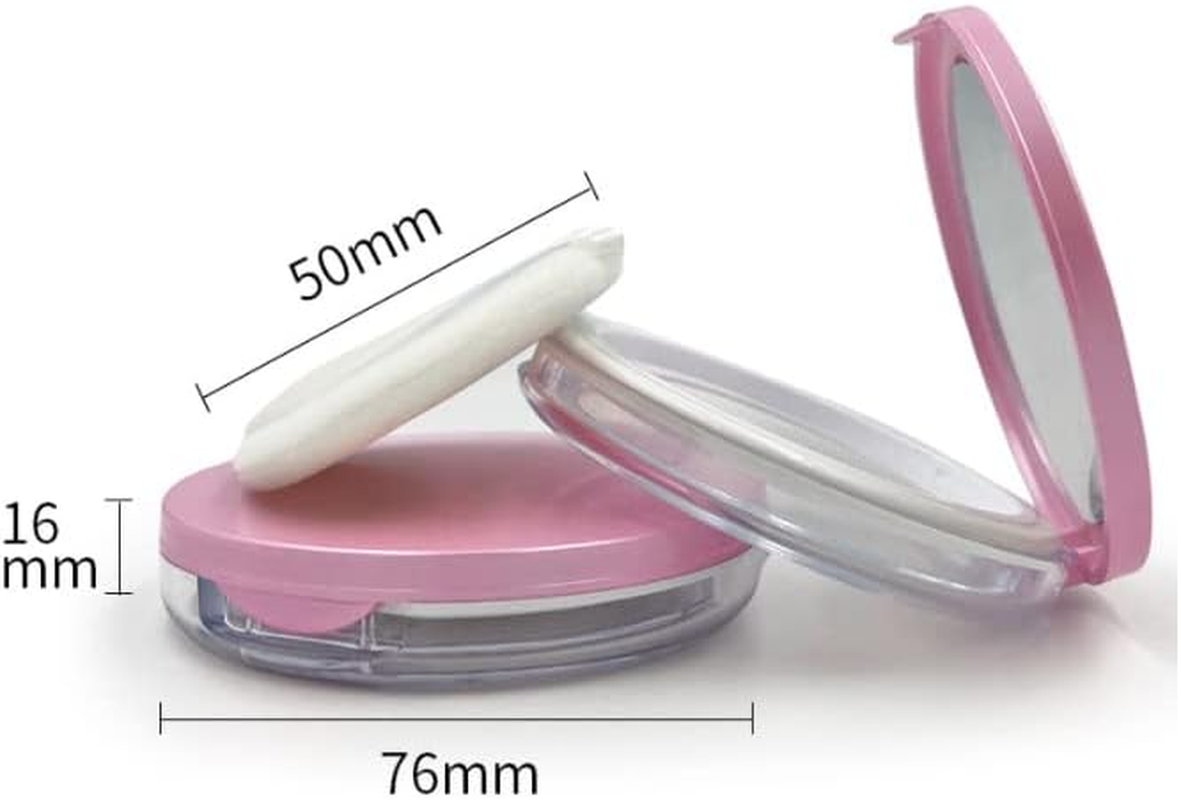 HLLMX 1 PCS 3 G/ 0.11 Oz Empty Refillable Makeup Powder Container Loose Powder Container Empty Reusable Powder Box BB Cream Box Powder Box with Air Cosmetic Jars Travel Containers image number 2