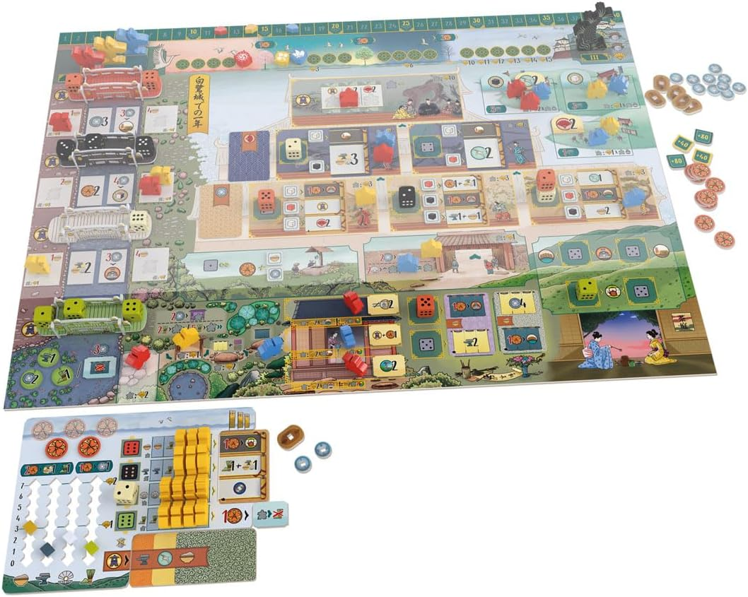 Devir Games | the White Castle Matcha Expansion | Strategy Board Game | 1-4 Players, Ages 12+ image number 3