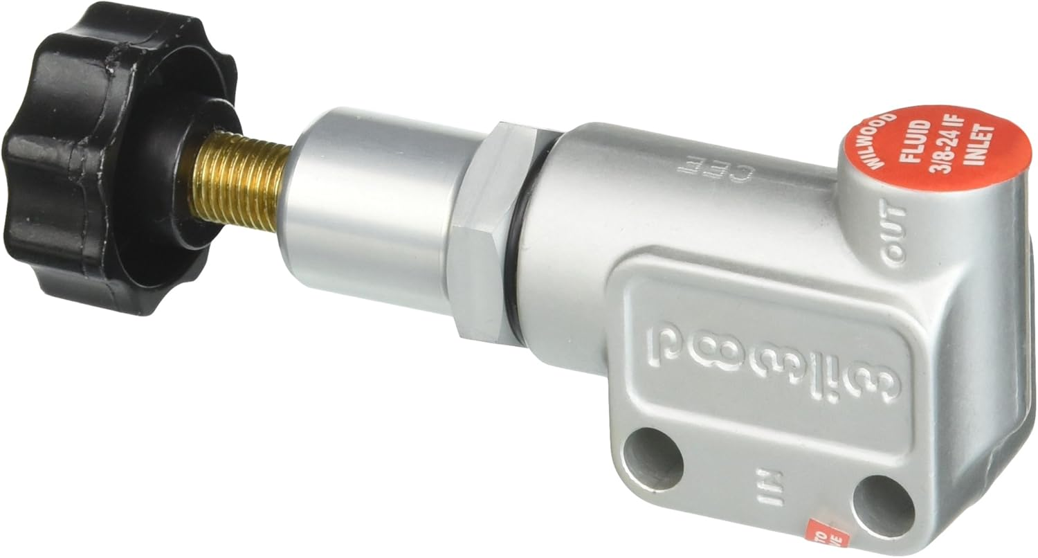 Wilwood WIL26010922 Brake Proportioning Valves, 3/8-24 Inch Inverted Flare image number 1