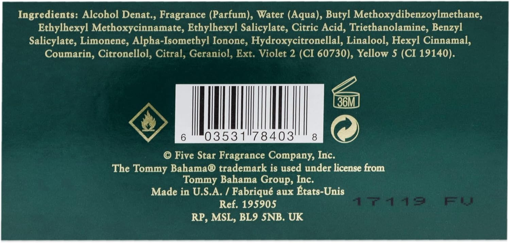 Tommy Bahama Tommy Bahama Set Sail Martinique EDC for Men 3.4 Oz/ 100 Ml, 101 Ml image number 4