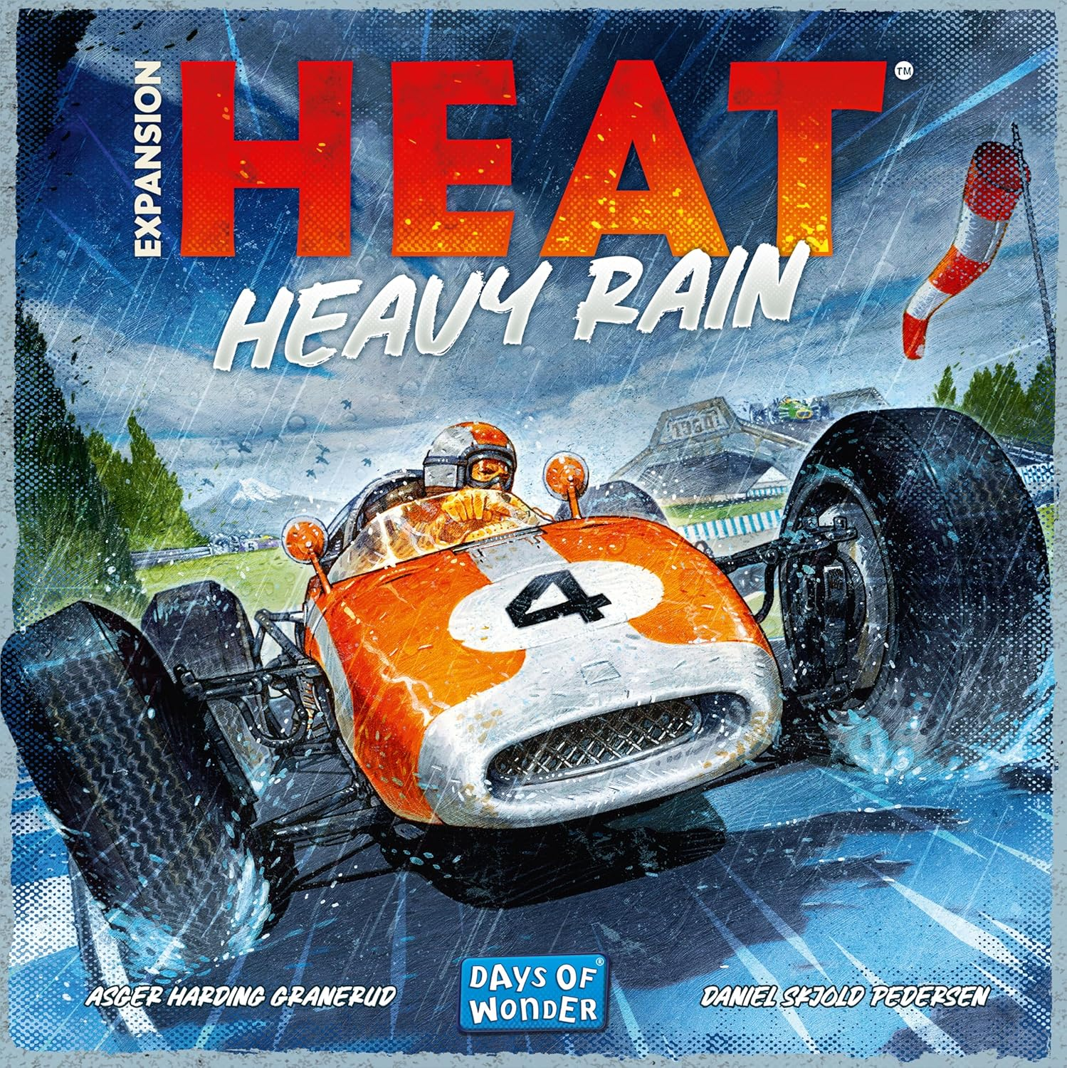 Days of Wonder | Heat Heavy Rain Expansion | Board Game image number 1