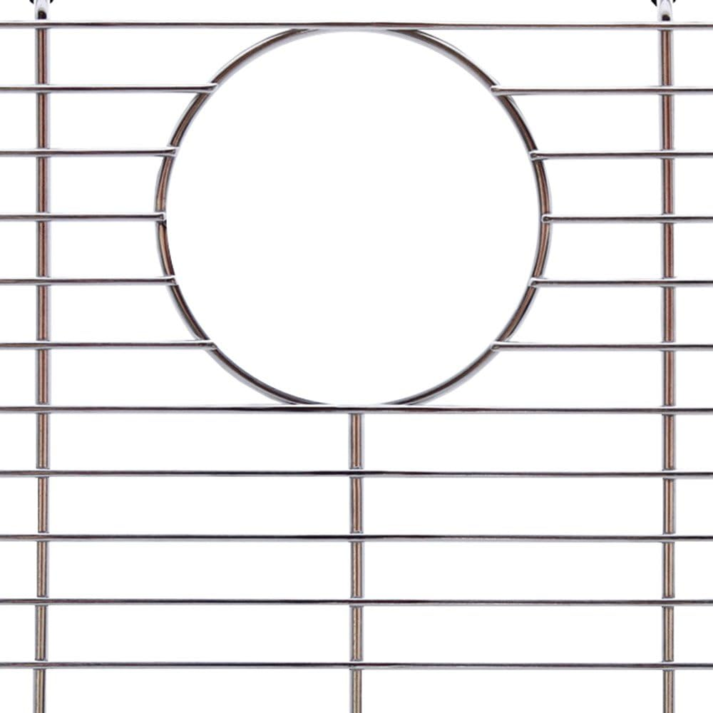 Franke Evolution Universal 13.1 X 11.6-Inch Double Bowl Sink Protection Grid in Stainless Steel with Rear Drain, FGD75 image number 2