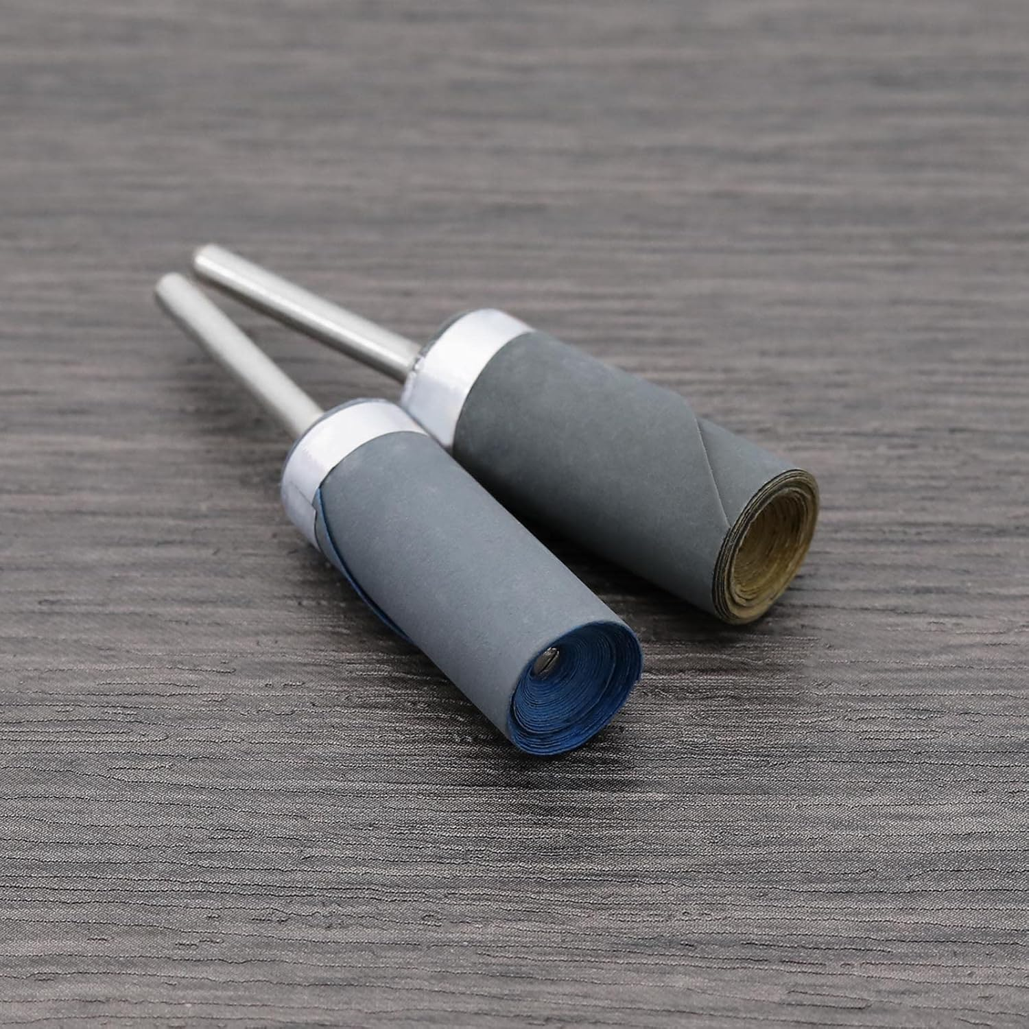 Emagtech 10PCS Grinding Head Sandpaper Stick Sanding Drums Sleeves Abrasive Wheel Woodworking Polishing Tool 320-3000 Grit