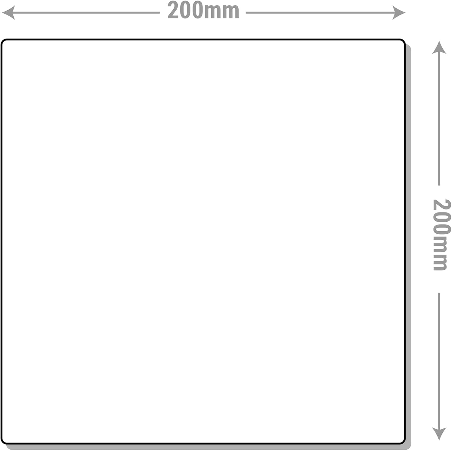 V Safety Baby Changing Symbol 200 X 200 Mm - 2Mm Super-Tough Rigid Plastic Safety Sign