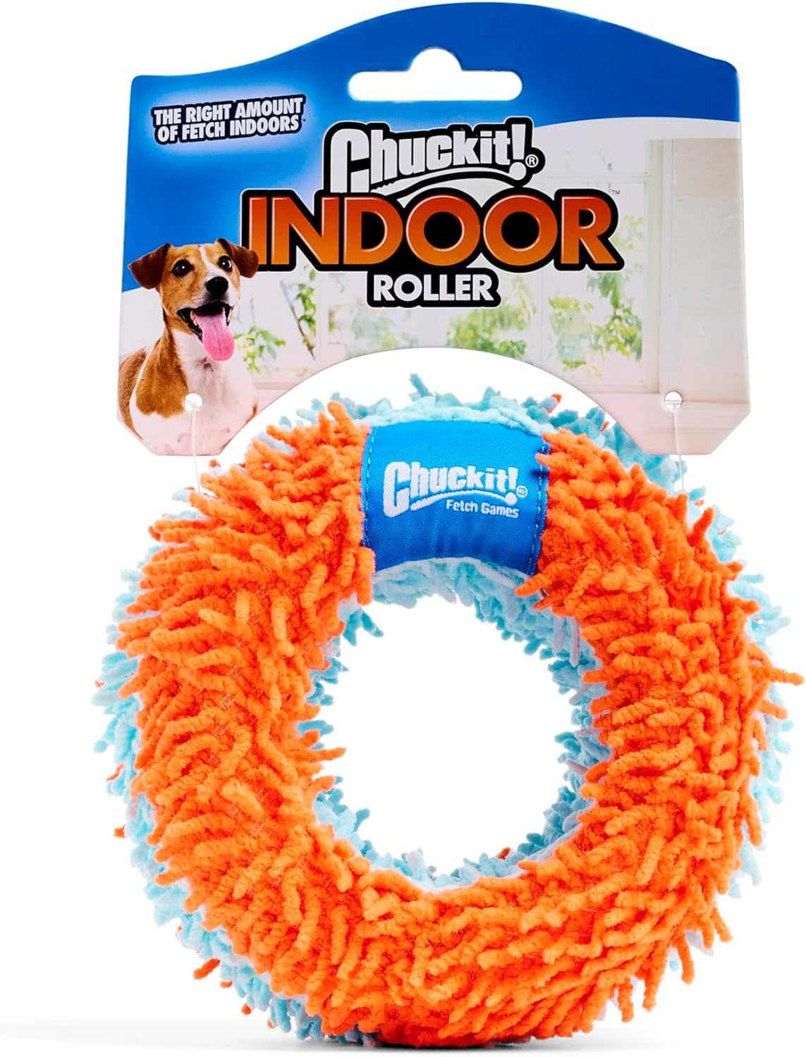 Chuckit! Indoor Roller, Orange/Blue image number 5
