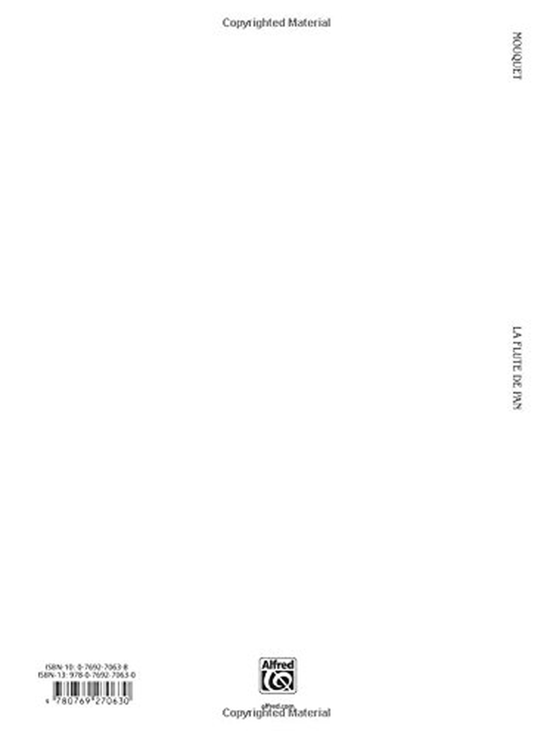 La Flute De Pan, Op. 15: 0