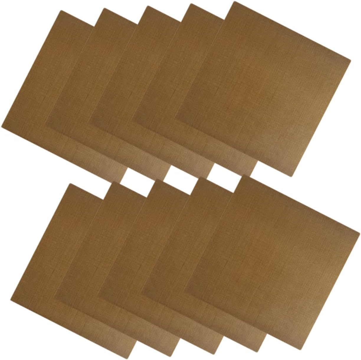 FOYTOKI 10Pcs Heat Insulation Hair Curler Sticker Hair Straightener Decal Thermal for Curling Iron Flat Iron Portable image number 3