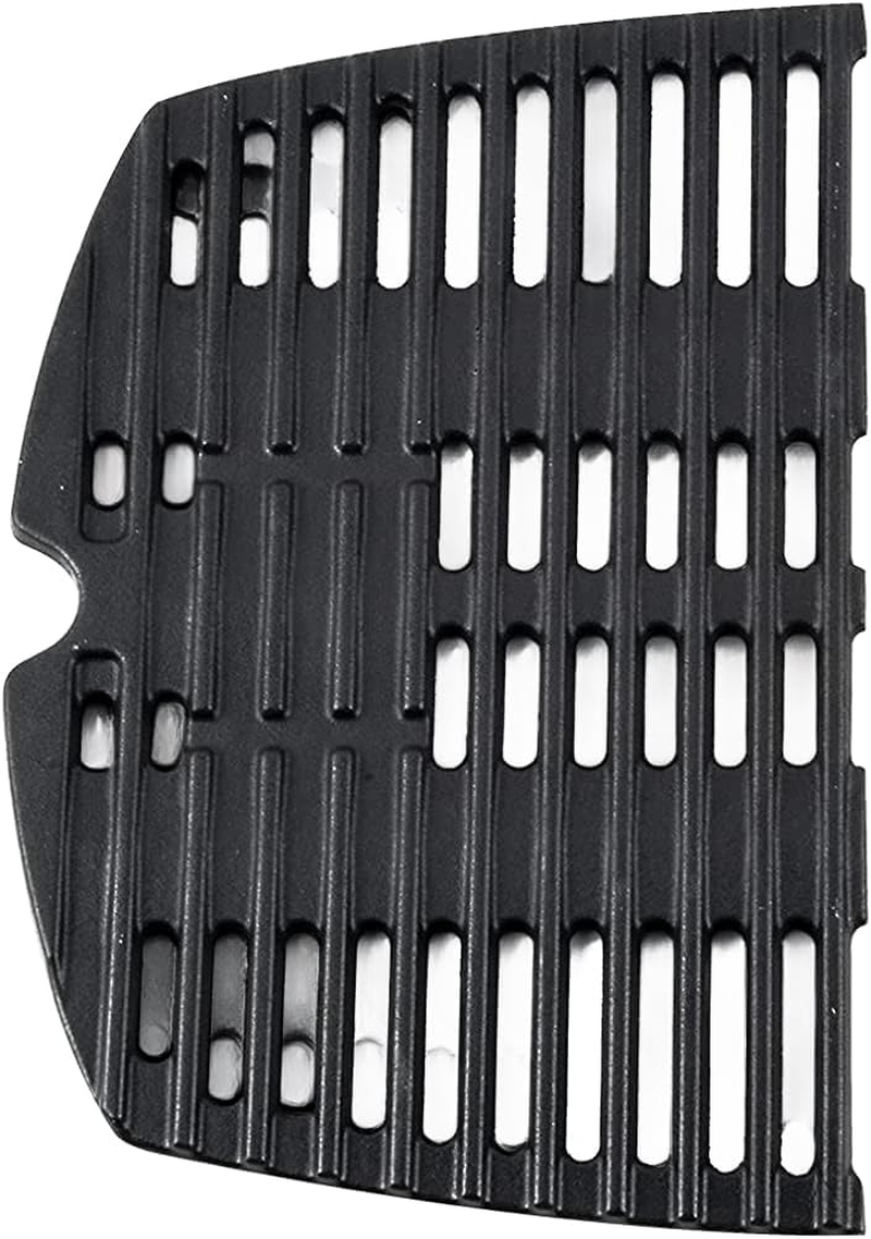 Half BBQ Grill Plate | Fits Weber Q Series | Q2000 | Q2200 | Q200 | Q220 | Cast Iron Griddle | Matt Porcelain Enamel Cooking Plate | BBQ Accessories | NOT for N Series image number 2