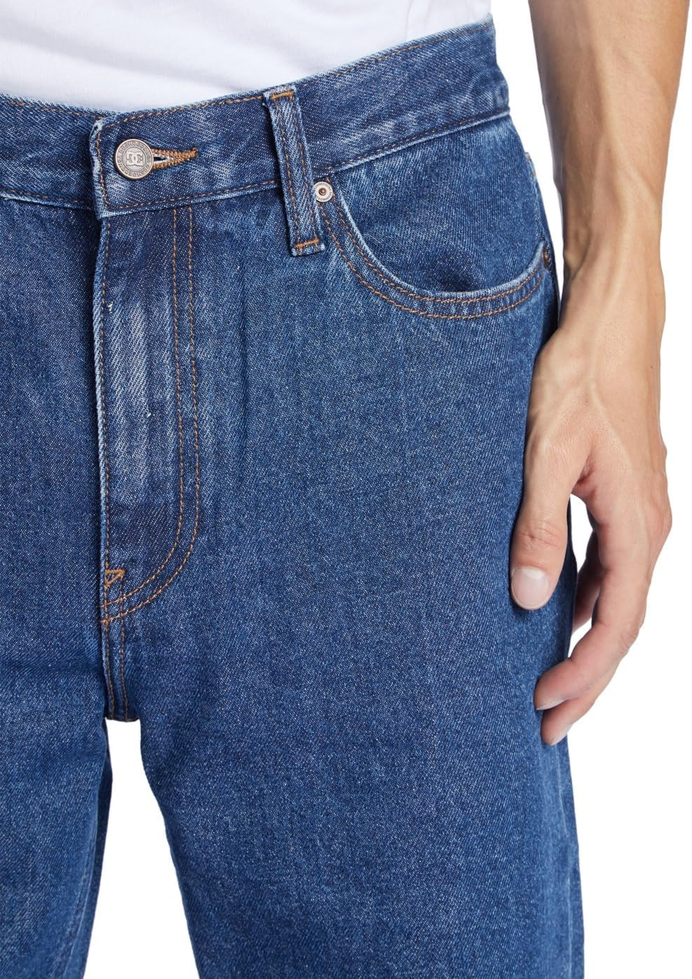 DC Shoes Men'S Worker Straight Denim Rid Jeans image number 3