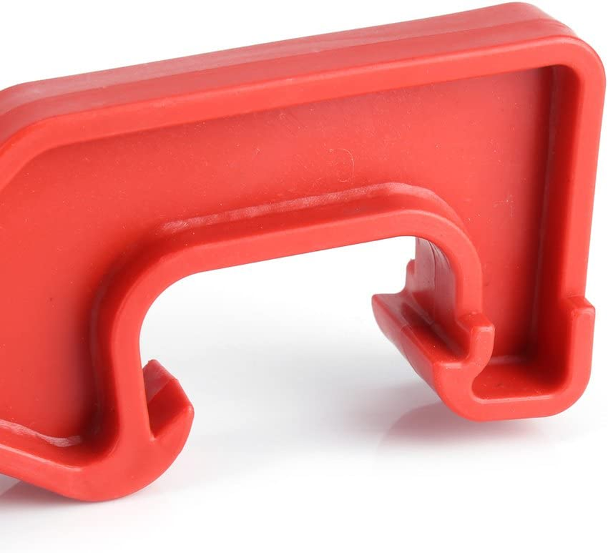 Plastic Bucket Lid Opener, Manual Plastic Paint Can Opener Wrench Home Garage Office Lid Opener Tool(Red)