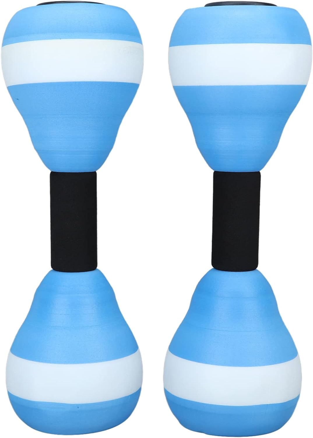 1 Pair Water Dumbbells, Aquatic Exercise Dumbbells, Pool Fitness Water Aerobic Exercise Foam Dumbbells Pool Resistance EVA Foam Dumbbell Set Water Fitness Equipment for Weight Loss image number 6