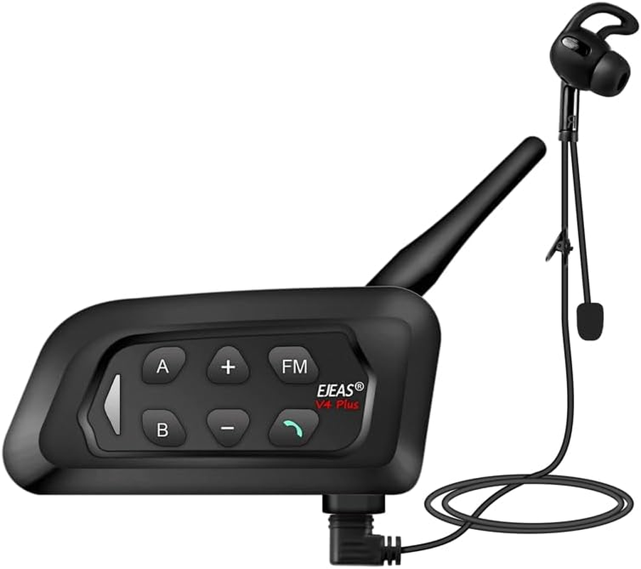 EJEAS Soccer Football Referee Headset Coach Headphone Accessory with Microphone Suitable for Professional V6C/V4C plus Referee Intercom Type-C (Right Earpiece) image number 6