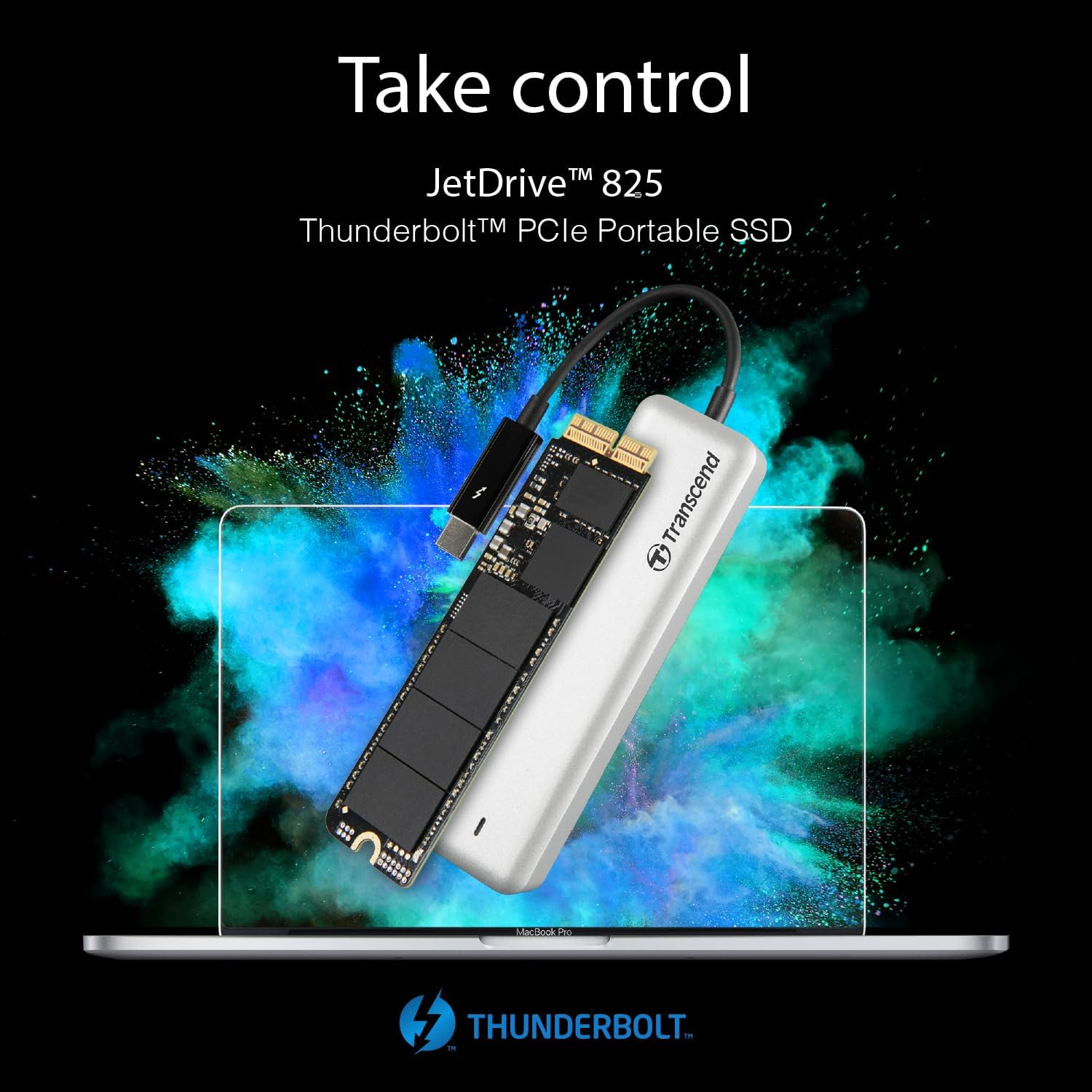 Jetdrive 825 Pcie SSD 240GB with Enclosure [SSD Upgrade Kits for Mac], TS240GJDM825
